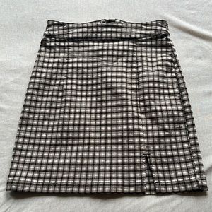 Plaid Mini skirt